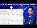 Online Survey Website Free | Online Tasking Website Free | Online Survey Kaise Kare | Real Website
