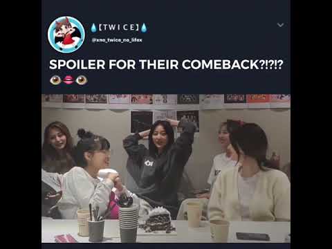 Twice June 21 Comeback Spoiler By Jihyo Youtube