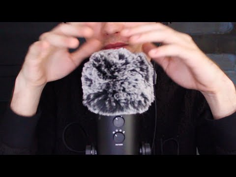 [ASMR]-To-Fall-Asleep-To---Fluffy-Mic-and-Mouth-Sounds-