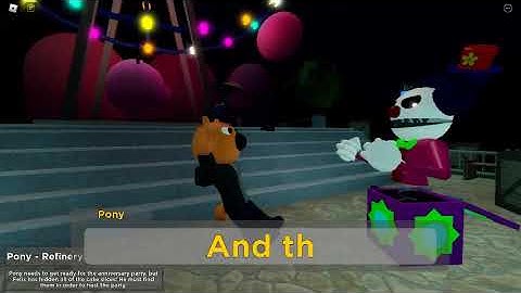 Piggy: Traumatic Experiences Birthday Event Ending cutscene!