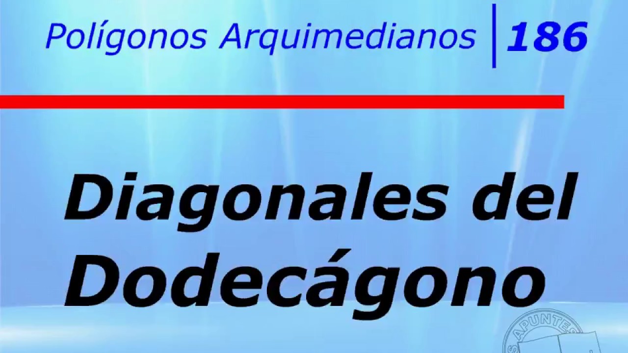 Diagonales del Dodecágono Amg YouTube Diagonales del Dodecágono Amg YouTube