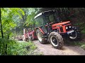 Zetor 6245 izvlači IMT 539 iz blata!!! *ŠOKANTNO*