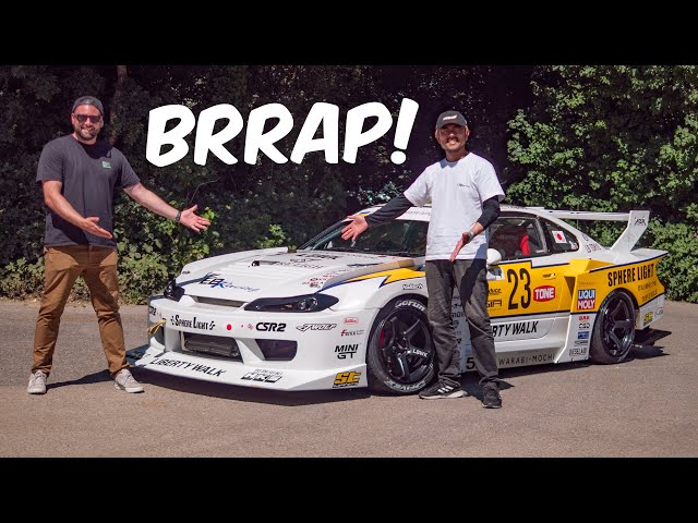 Liberty Walk shocks everyone with this 4-Rotor Silvia S15