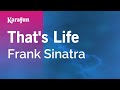 Karaoke That's Life - Frank Sinatra *