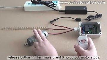 DC12V Remote Controller for Motor