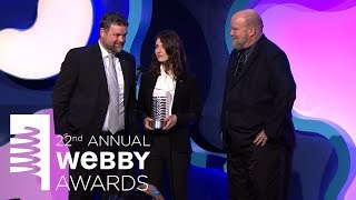 NASA Jet Propulsion Laboratory's 5-Word Speech at the 22nd Annual Webby Awards