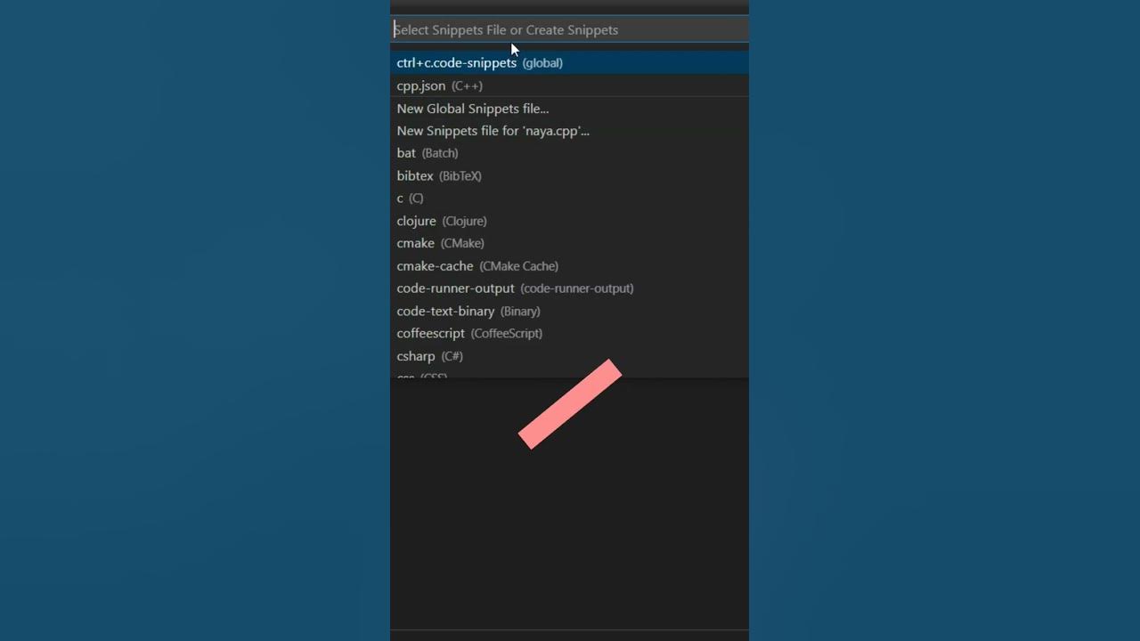 code snippet in #cpp how to make snippets in #vscode #snippet # ...
