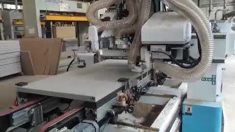 Wood Door CNC Production Line ( Loading-Milling --Unloading )