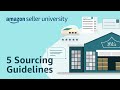 Guidelines to source products to sell on amazon  seller university