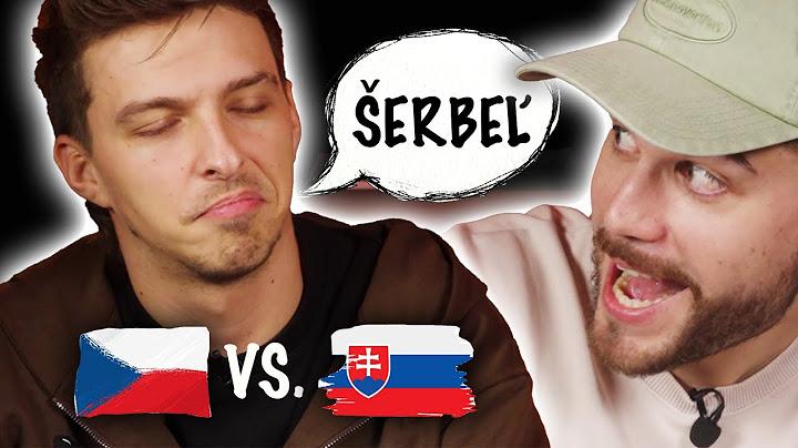 AKO DOBRE VIE MENT PO SLOVENSKY?