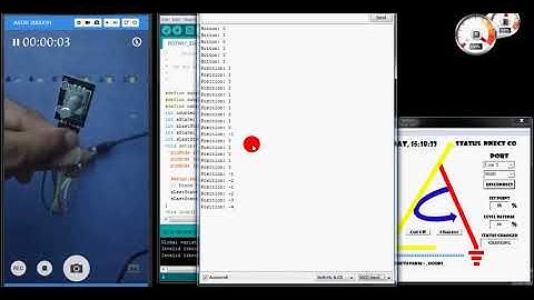 Cara Menggunakan Sensor Rotary Encoder Sebagai Sensor Posisi/Arah