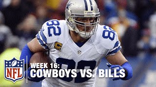 Jason Witten Sets Cowboys Consecutive Catch Record! | Cowboys vs. Bills | NFL