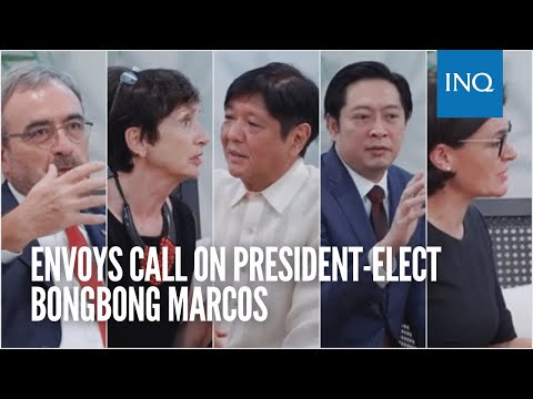 Envoys call on Marcos