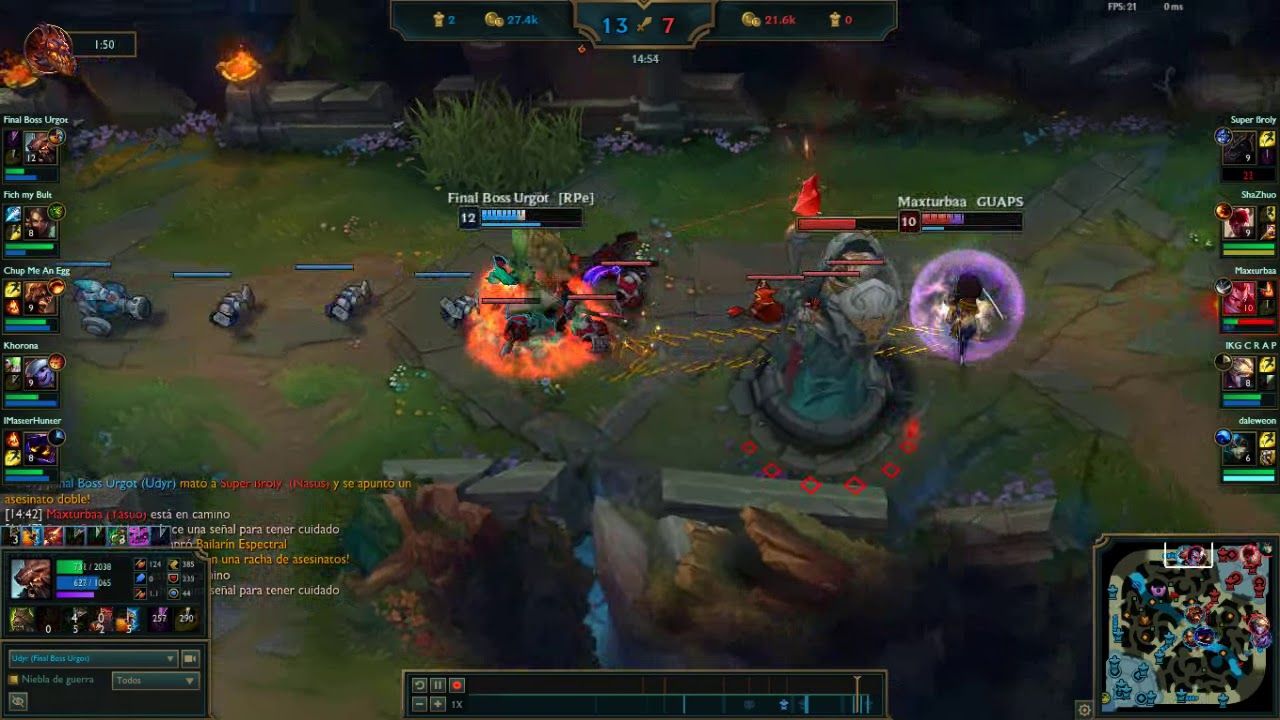 Lol S8 Udyr top tank 1v3