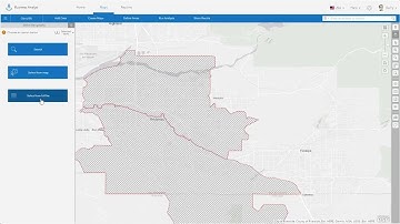 Using the Select Geography Tool in Business Analyst