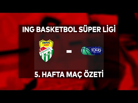 BSL 5. Hafta Özet | Frutti Extra Bursaspor 83-70 TOFAŞ