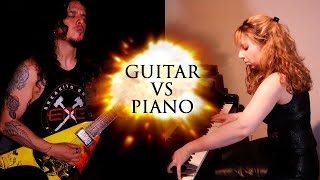 Video thumbnail of "GUITAR VS PIANO: A Heavy Metal Battle!"