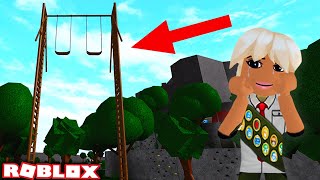 MY DAUGHTER FACED HER FEAR OF HEIGHTS AT SUMMER CAMP | Bloxburg Roleplay | Roblox