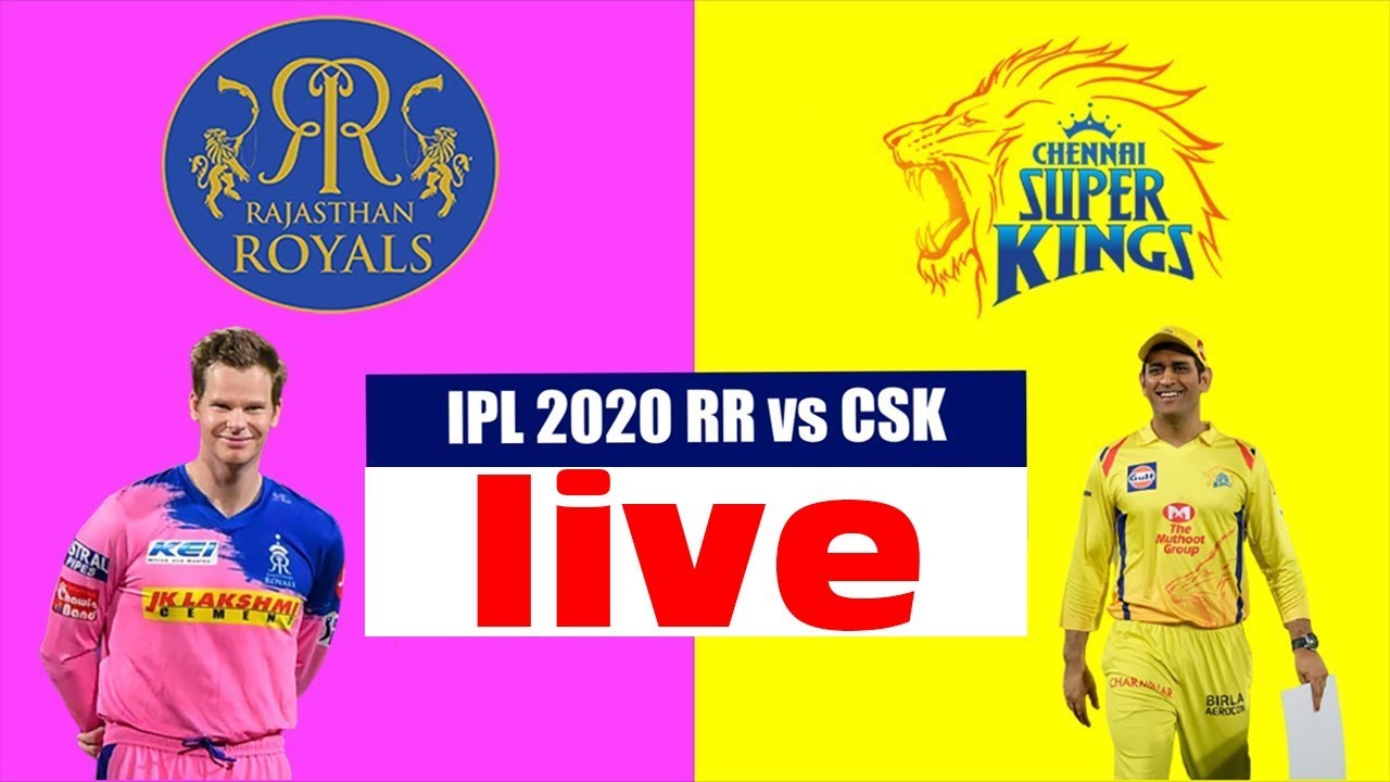 RR vs CSK | 🔴 LIVE | IPL 2020, 4th Match - Highlights 