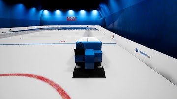 Zamboni Simulator Game | Ice Resurfacer: Game Night | UE4