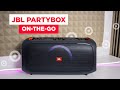 Обзор JBL PartyBox On The Go | Портативная акустика для вечеринок