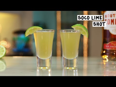 Soco Lime Shot Tipsy Bartender
