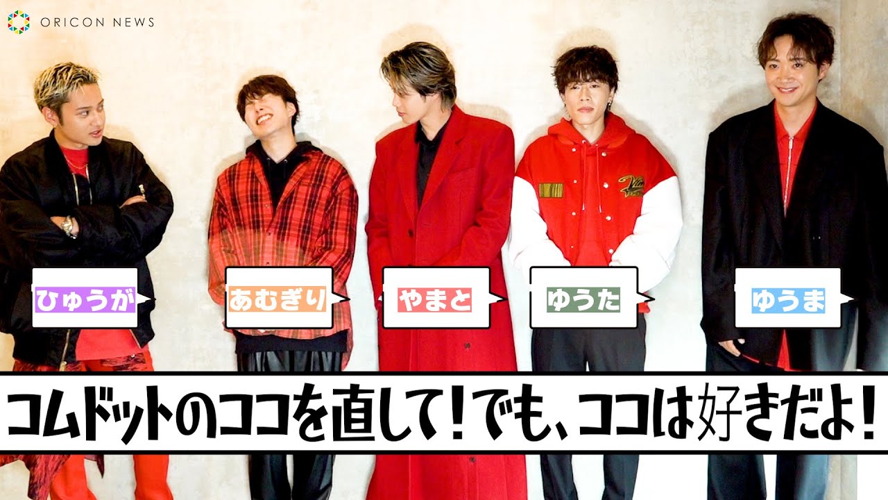 コムドット、メンバーが順番に告白していきます！「ココ直して
