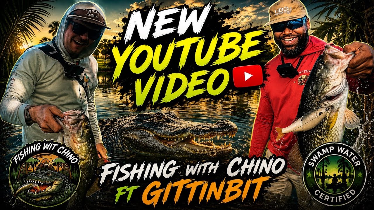 Tossing around Swamp Water Swimbaits with The Bro … Finished up Strong  #swimbait #floridafishing