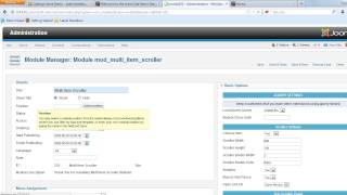Multi Item Scroller Joomla Module