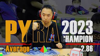 Pyraminx Mongolian Champion 2023 [ AMARSANAA ENKHBAATAR ]