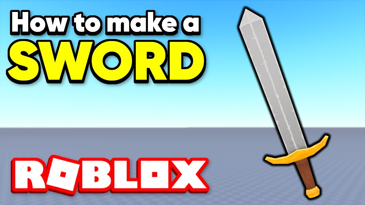 how-to-make-a-sword-in-roblox-studio-youtube