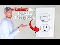 How To Install An Outlet and Light Switch Combo | Adding a Receptacle To Any Room