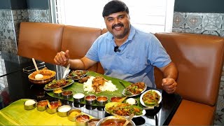 கொங்கு நாட்டு UNLIMITED meals at SALEM RR Biryani with நல்லி ரோஸ்ட் & Mutton Chukka