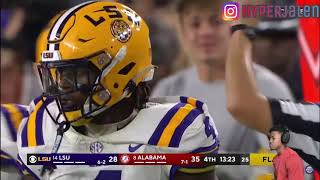 REACTIONG TO ALABAMA CRIMSON TIDE VS LSU TIGERS FULL GAME HIGHLIGHTS!