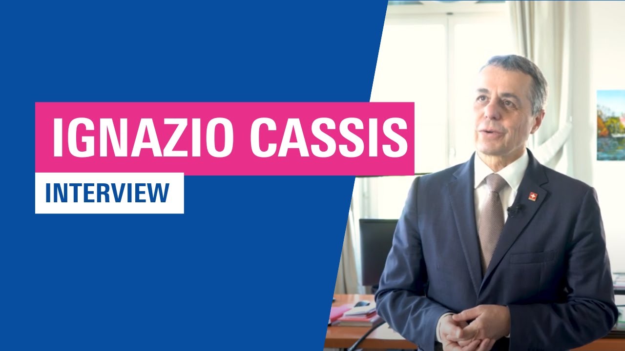 Interview mit Bundesrat Ignazio Cassis