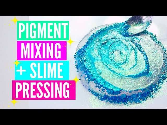 holographic slime Pigment Slime