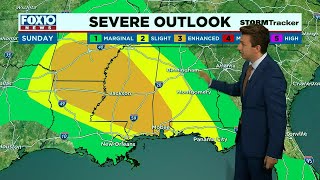 Evening Weather Update for Saturday, June 17, 2023 from FOX10 News