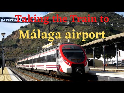 Taking the train to Málaga Airport | SPAIN
