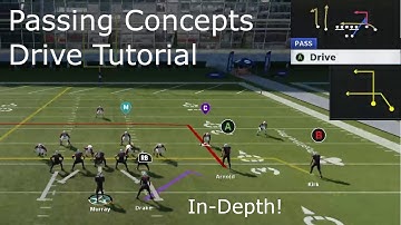 Madden Passing Concepts: In-Depth Drive Tutorial