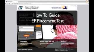 SEU EF How To: Placement Test