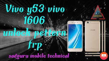 Vivo Y53(1606) Unlock Pin/Pattern By Miracle 3.17/Reset Frp/ Remove Gmail Account Lock 100% Working