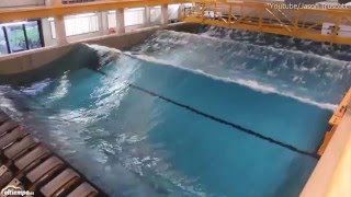 Máquina de olas artificiales