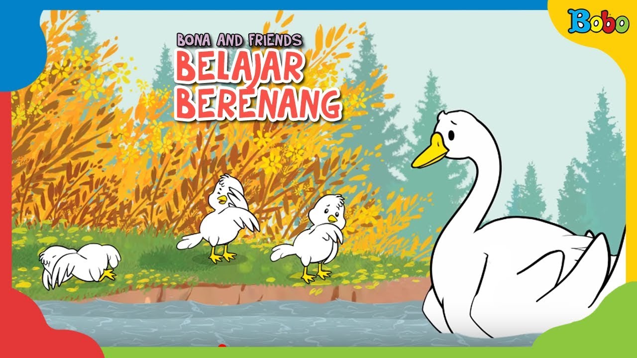 Dongeng Anak Belajar Berenang Bona and Friends YouTube