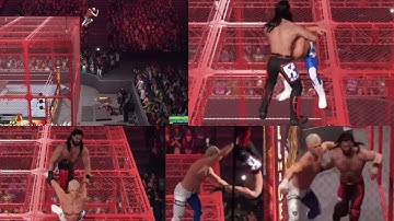 WWE 2k22 seth rollins vs cody Rhodes hell in a cell🔥#wwe2k22 #gaming