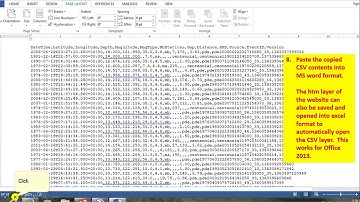 How to plot USGS earthquake data using QGIS