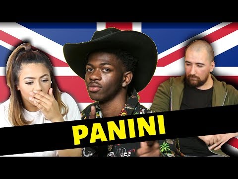 BRITISH PEOPLE REACT TO LIL NAS X - PANINI