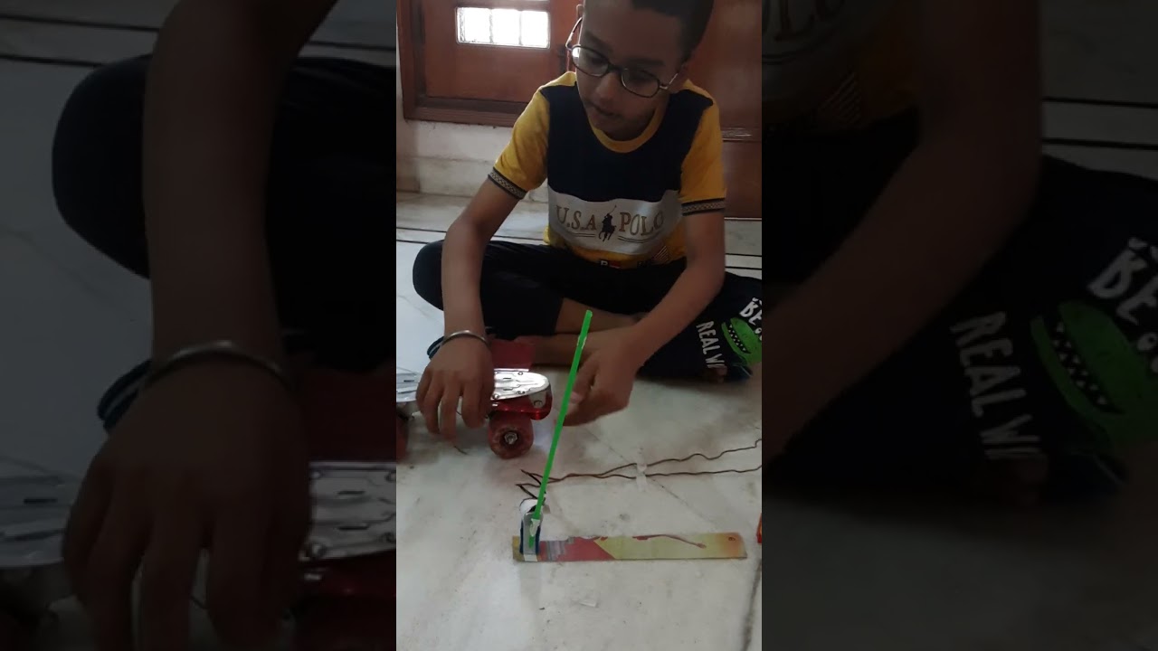 model of automatic level crossing,automatic fatak open and close