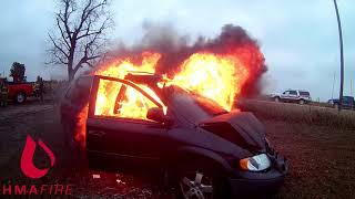 Iowa UHP Summit- First Car Burn