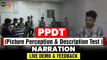 PPDT Practice for SSB | PPDT Test in SSB Interview | PPDT Narration & Discussion| SSB COACHING - MKC