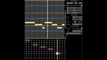 I made 3 5/9s sound on beepbox